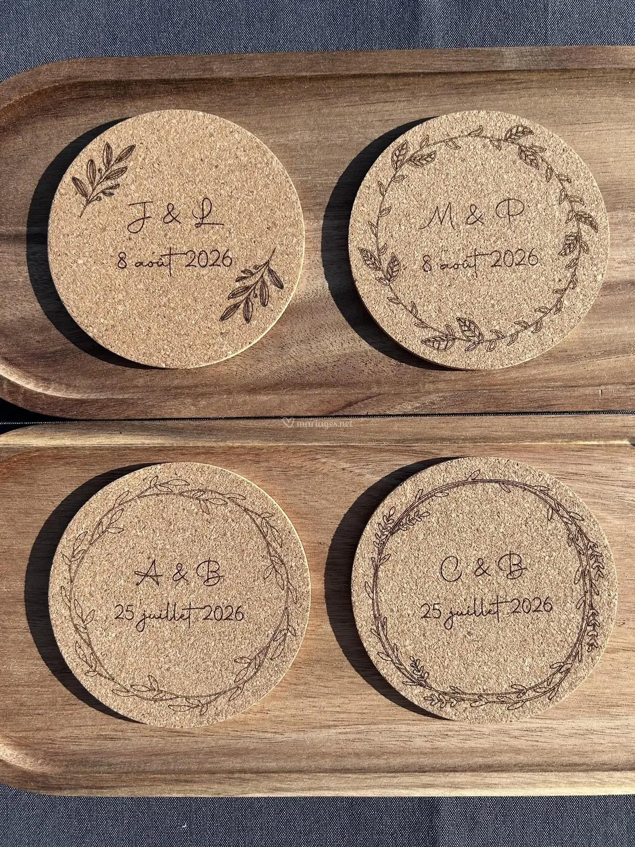 Cadeaux invités sous verre — vue 1 sur 1
